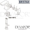 Bristan Exodus 1 Hole Bath Filler Spares